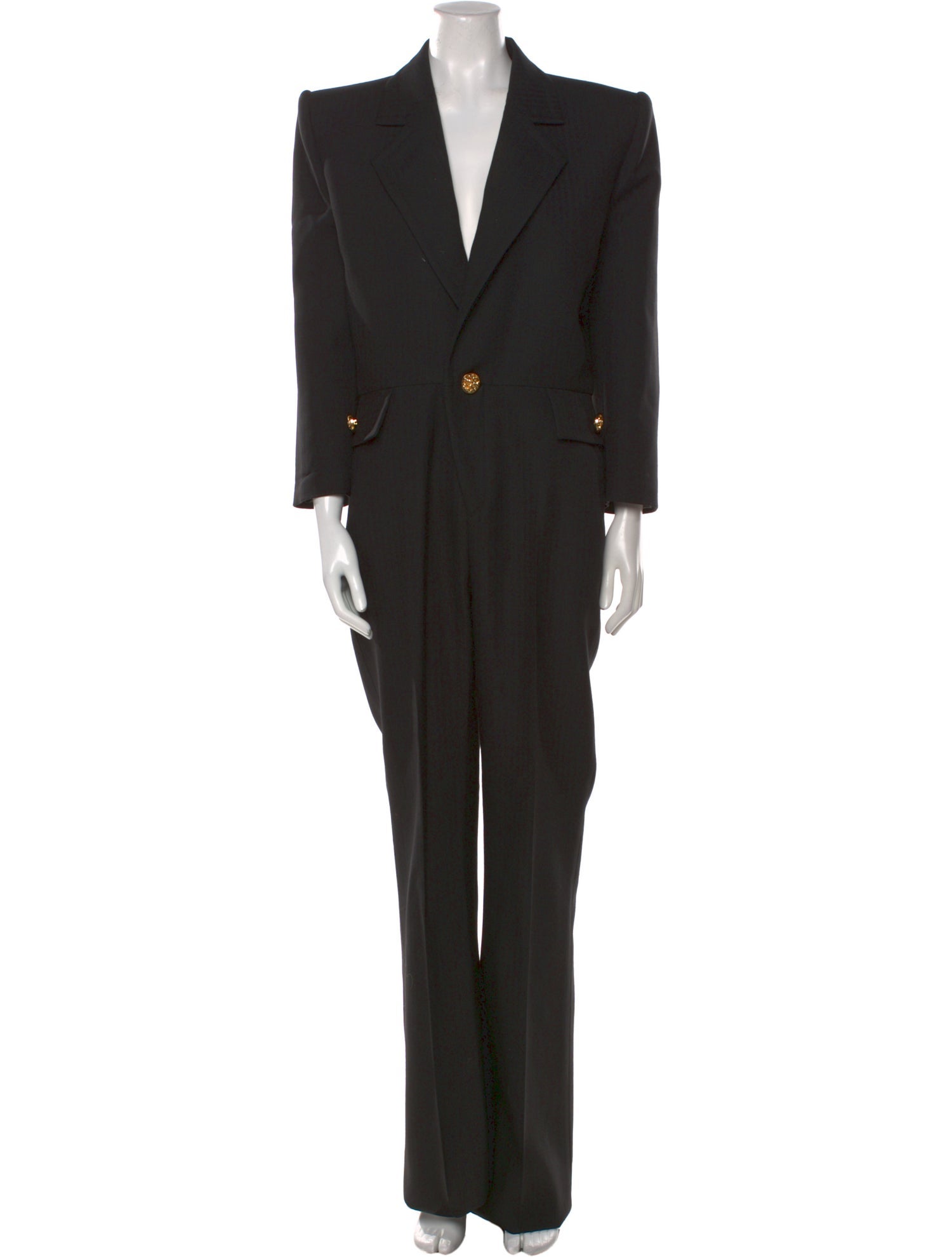 Saint Laurent Wool Jumpsuit