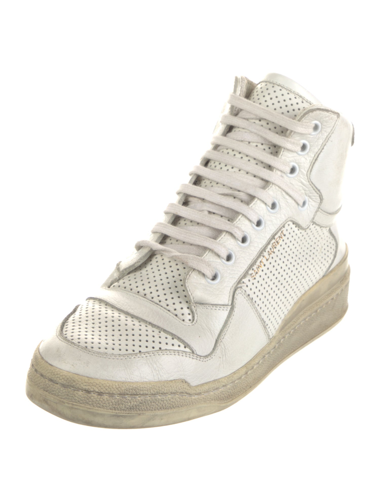 Saint Laurent Leather Sneakers