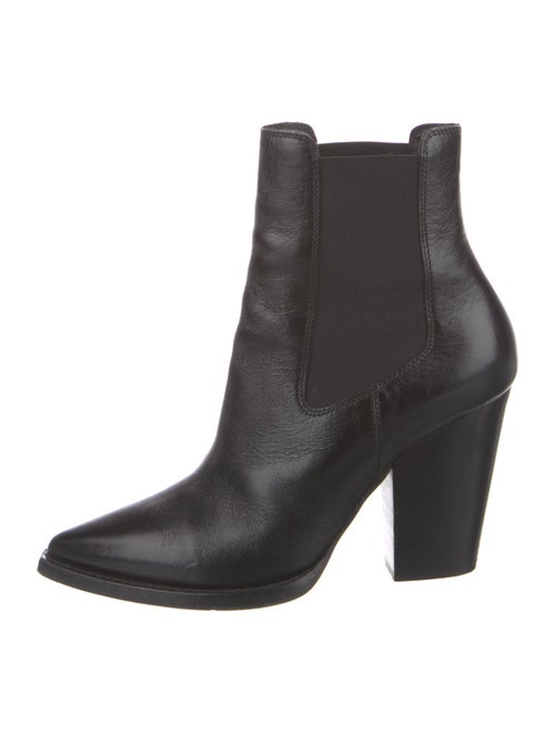 Saint Laurent Leather Chelsea Boots