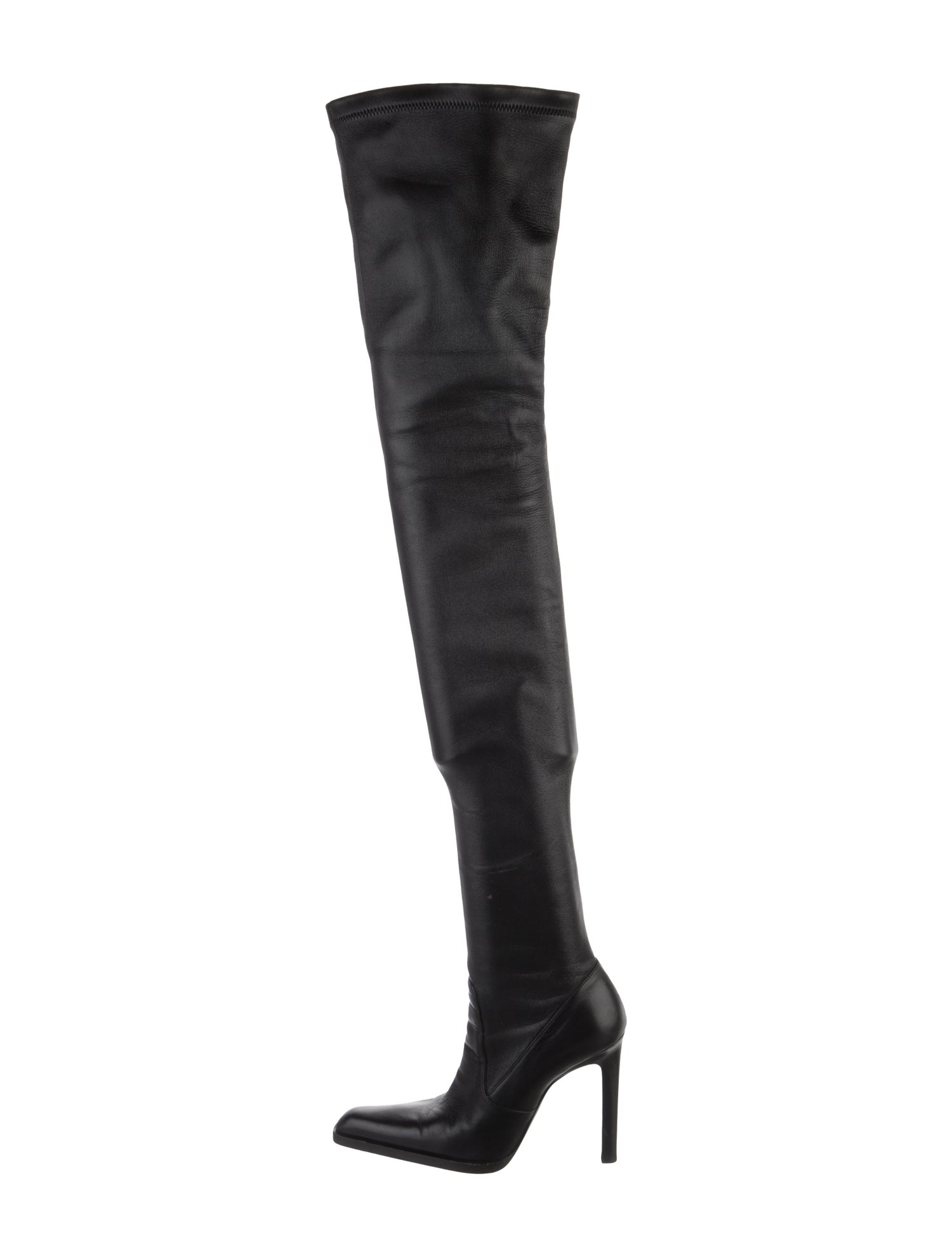 Saint Laurent Nina 110 Leather Boots