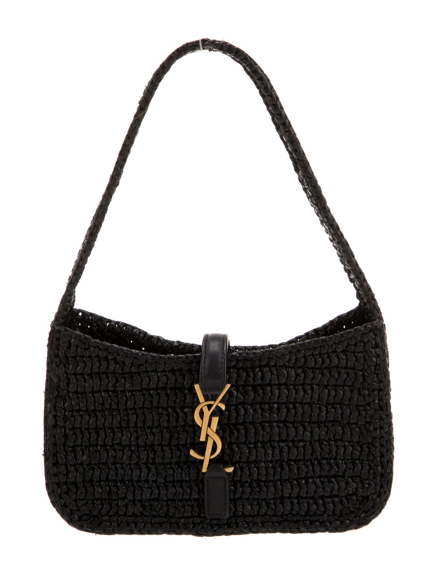 Saint Laurent Raffia Le 5 à 7 Mini 2024