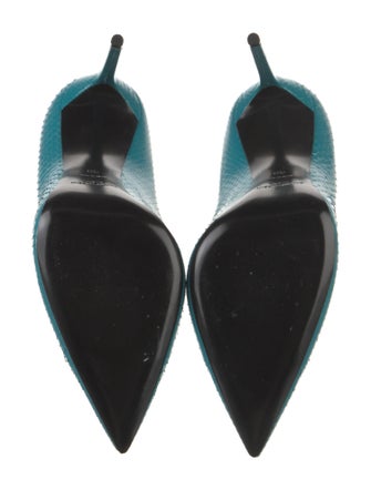 Saint Laurent Python Pumps