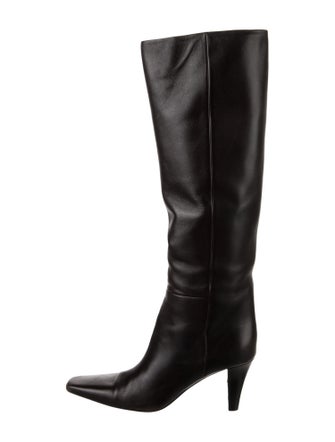 Saint Laurent Leather Boots