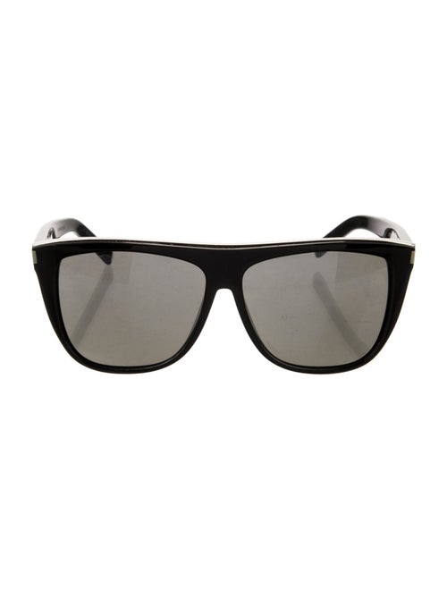 Saint Laurent Oversize Mirrored Sunglasses