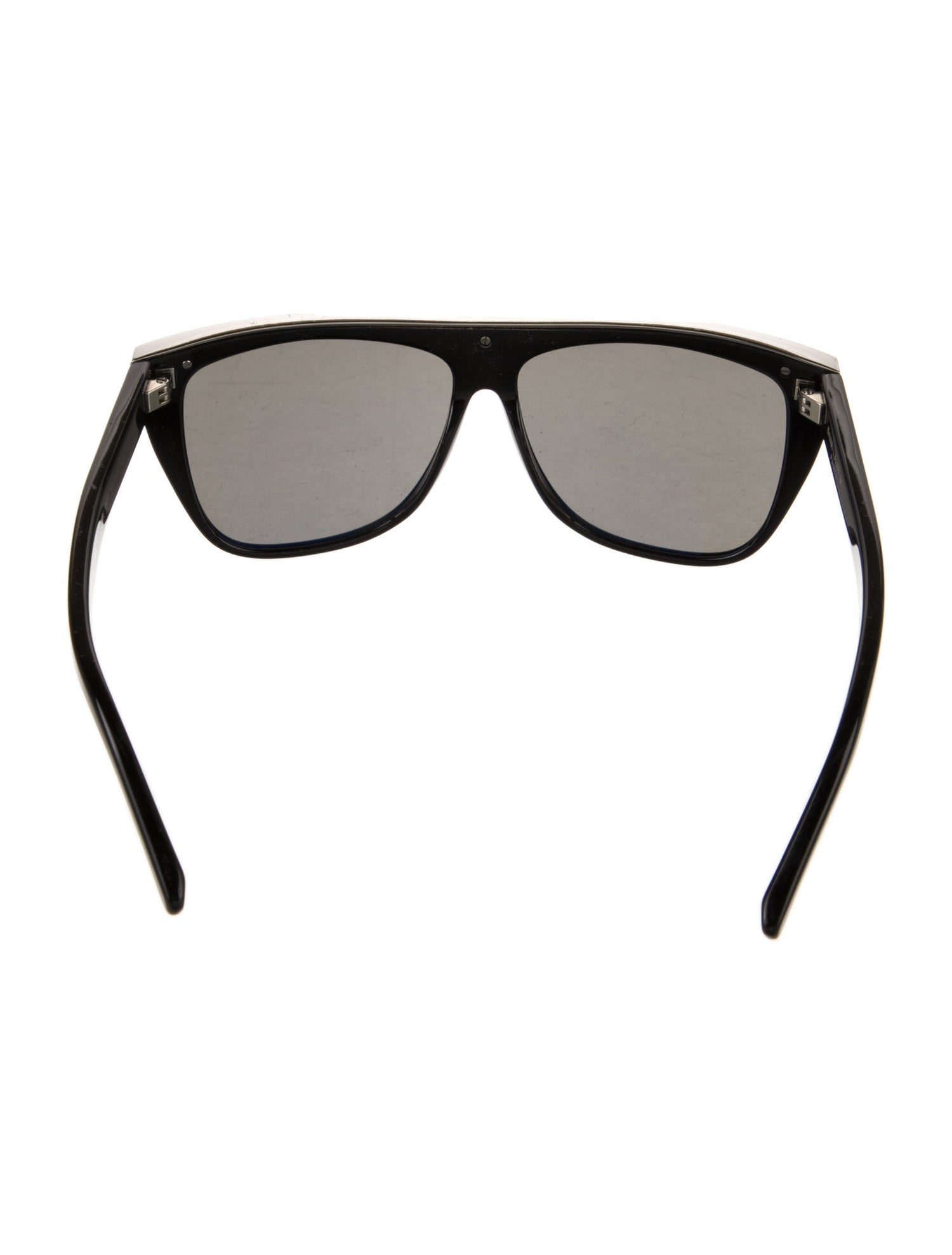 Saint Laurent Oversize Mirrored Sunglasses