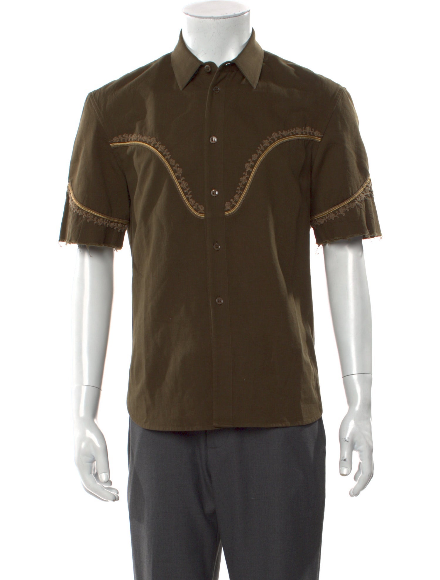 Saint Laurent 2018 Graphic Print Shirt