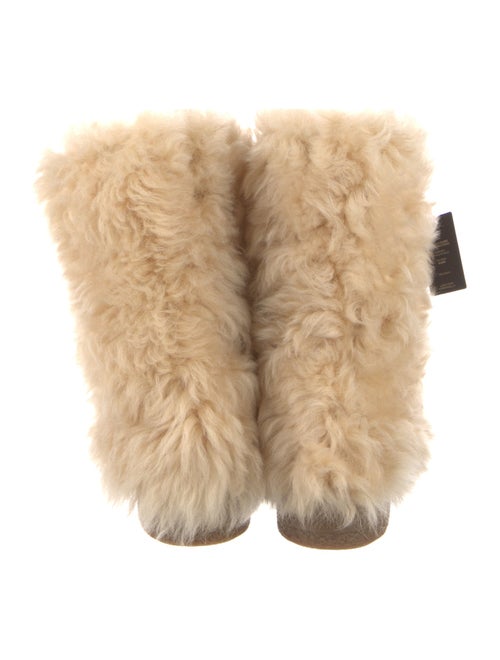 Saint Laurent Shearling Boots