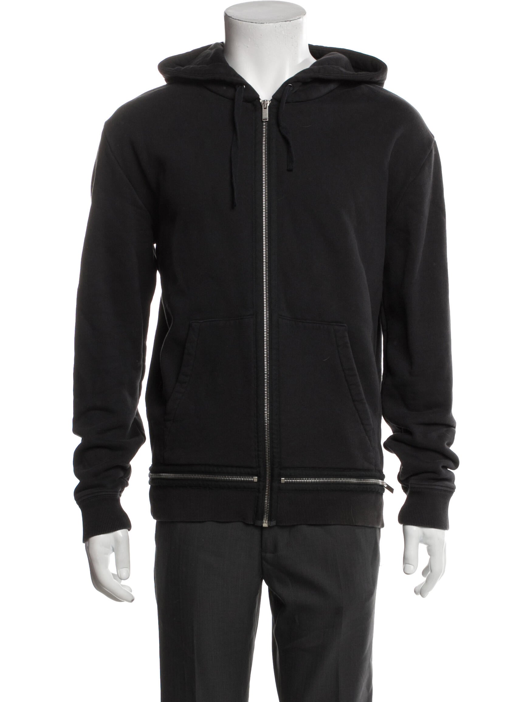 Saint Laurent 2017 V-Neck Hoodie