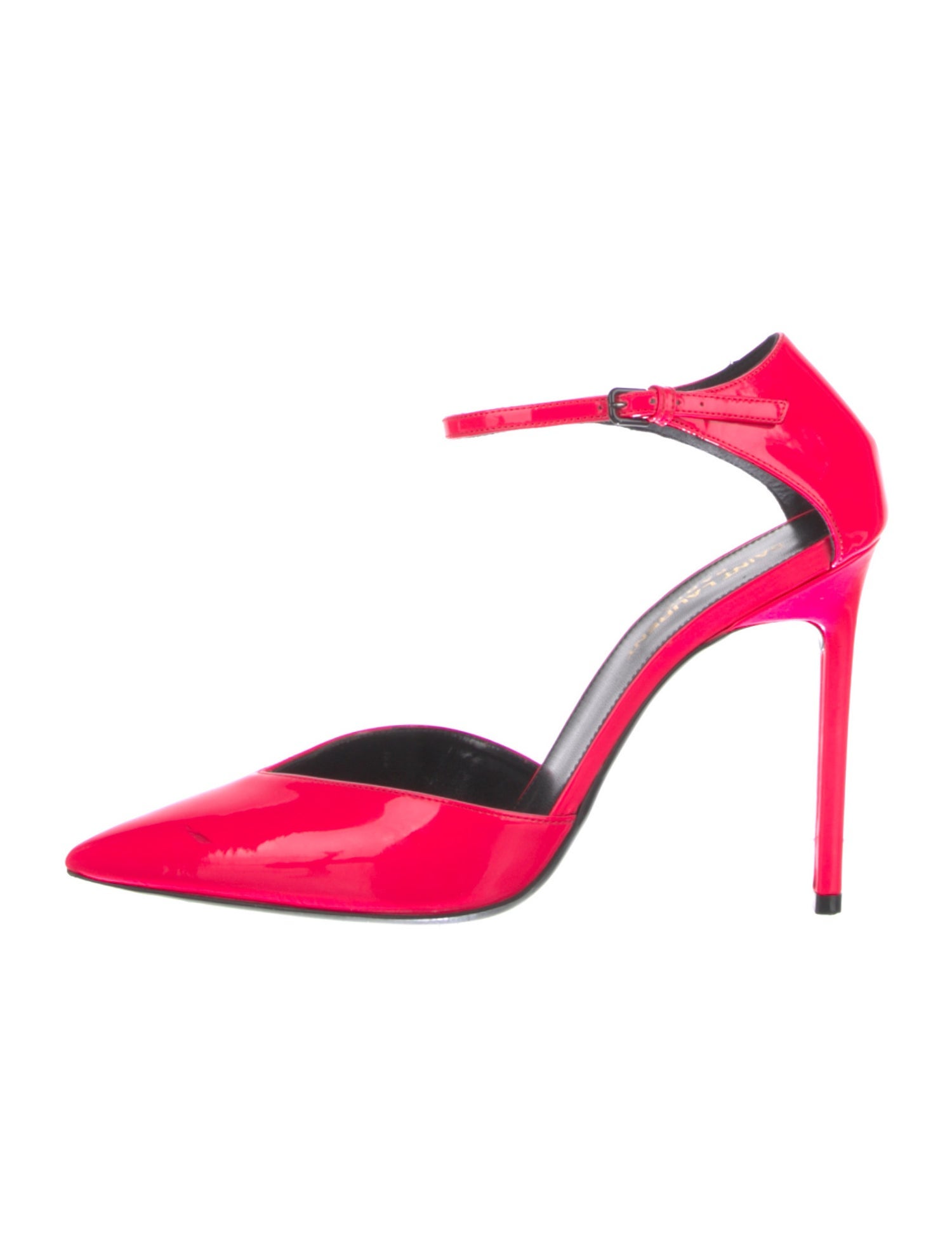 Saint Laurent Patent Leather D'Orsay Pumps