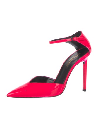 Saint Laurent Patent Leather D'Orsay Pumps