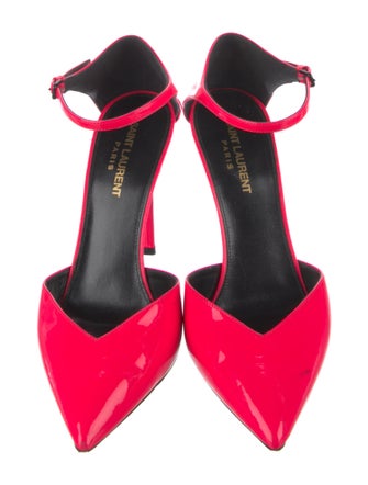 Saint Laurent Patent Leather D'Orsay Pumps