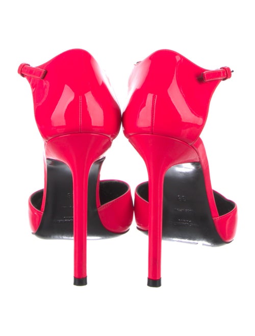 Saint Laurent Patent Leather D'Orsay Pumps