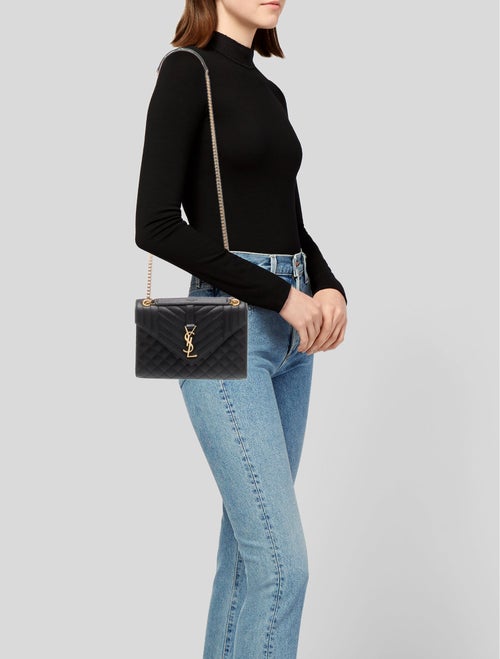 Saint Laurent Quilted Envelope 2022