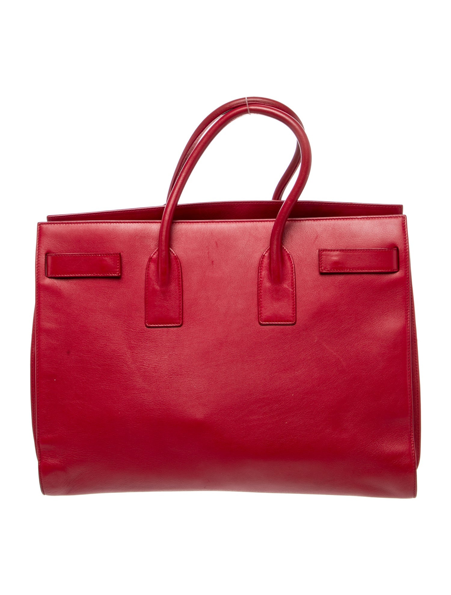 Saint Laurent Leather Sac De Jour Large