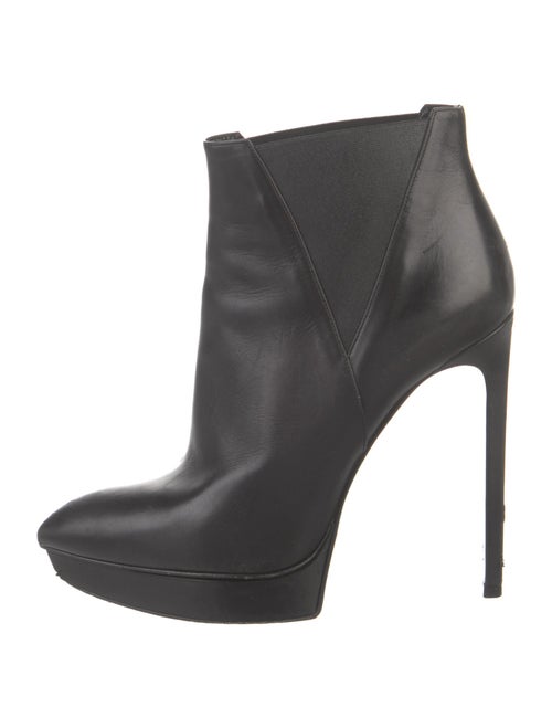 Saint Laurent Leather Chelsea Boots