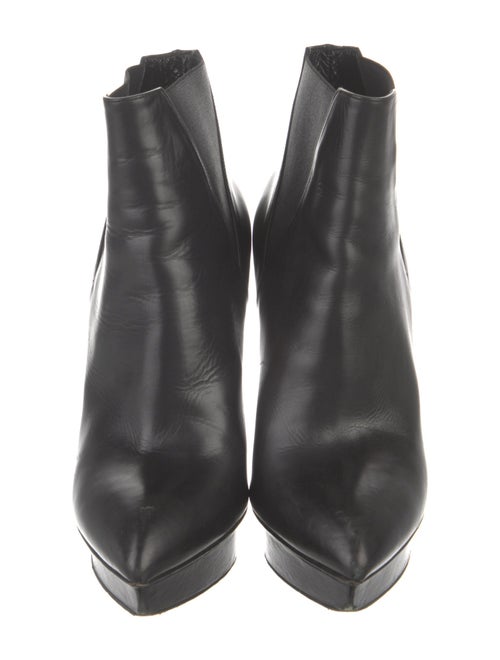 Saint Laurent Leather Chelsea Boots