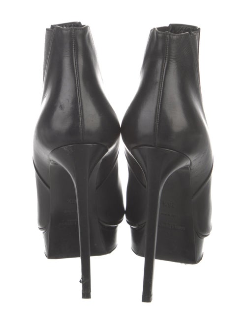 Saint Laurent Leather Chelsea Boots