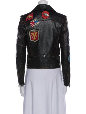 Saint Laurent 2017 Leather Biker Jacket