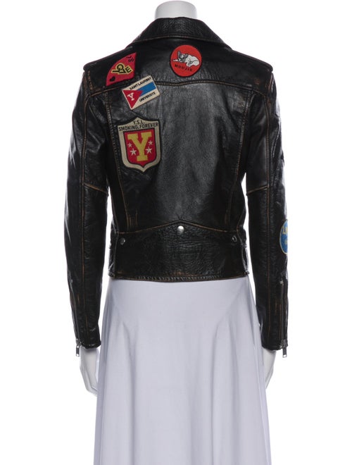 Saint Laurent 2017 Leather Biker Jacket