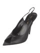 Saint Laurent Leather Slingback Pumps