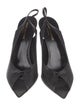 Saint Laurent Leather Slingback Pumps