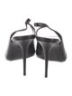 Saint Laurent Leather Slingback Pumps