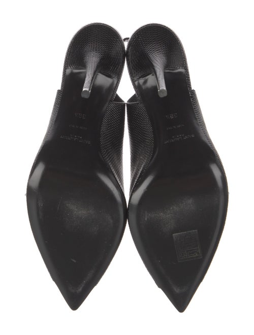 Saint Laurent Leather Slingback Pumps