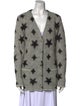 Saint Laurent Mohair Printed Sweater
