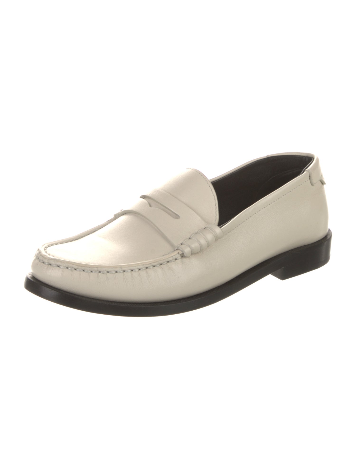 Saint Laurent Leather Loafers