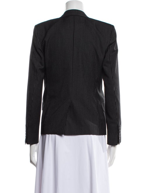 Saint Laurent Virgin Wool Striped Blazer