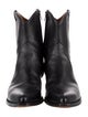 Saint Laurent Leather Western Boots