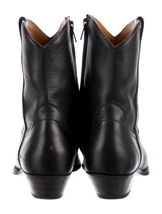 Saint Laurent Leather Western Boots