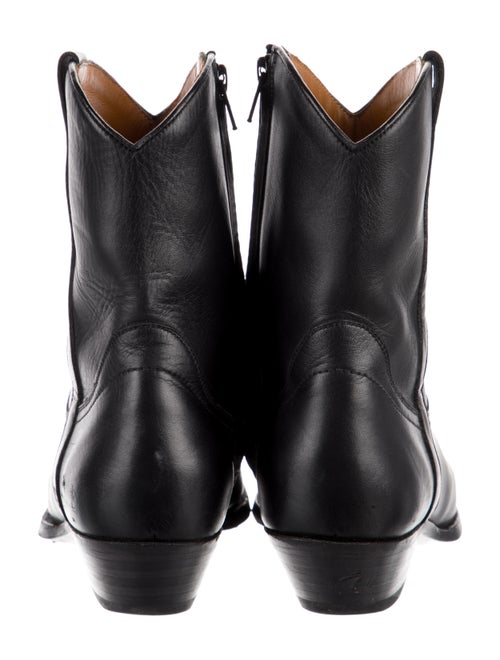 Saint Laurent Leather Western Boots