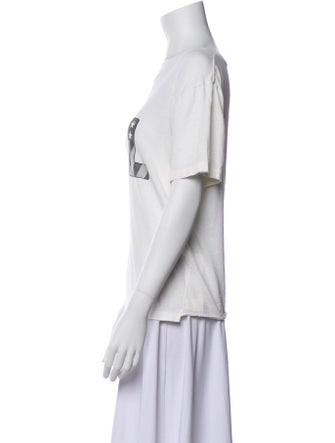 Saint Laurent 2017 Graphic Print T-Shirt