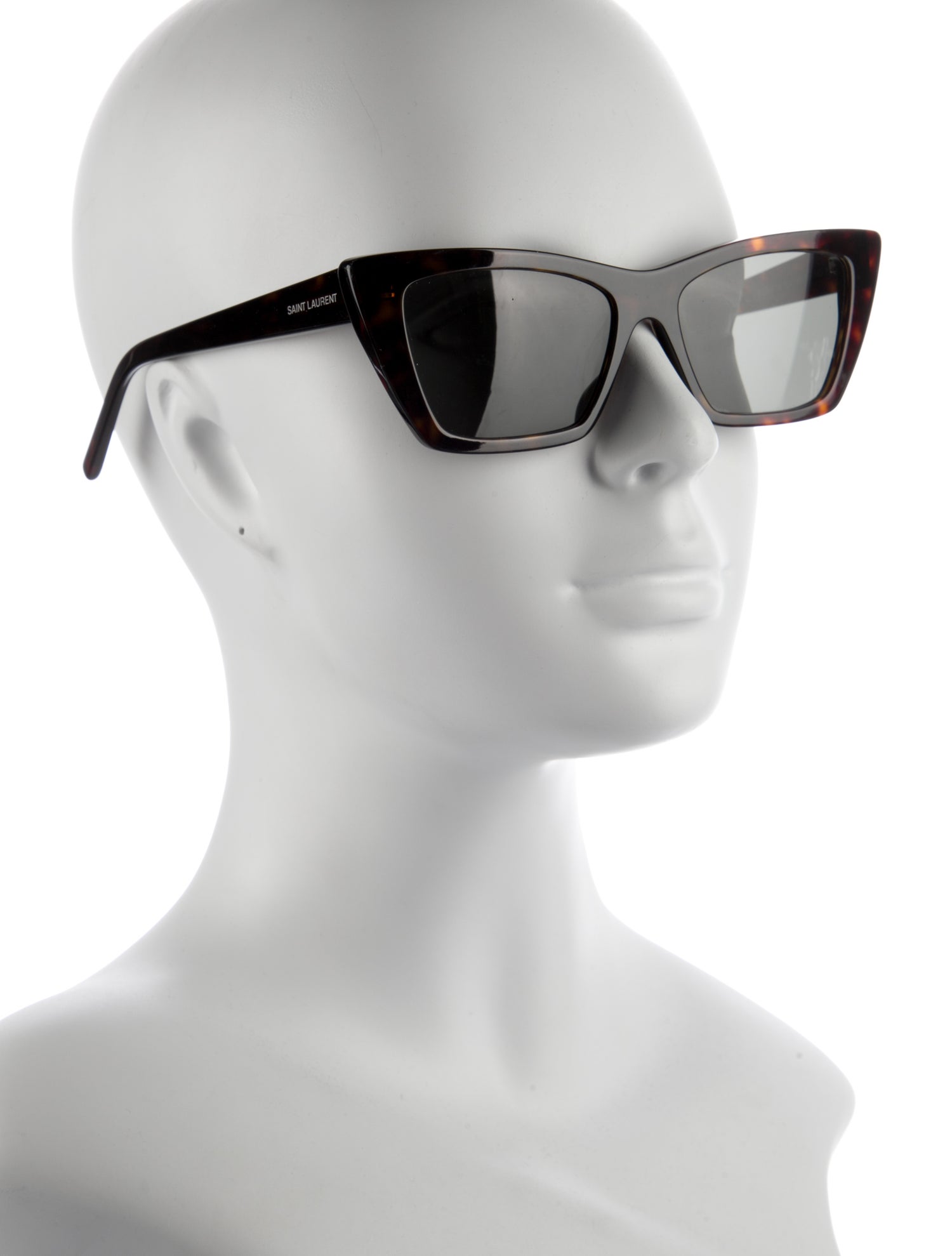 Saint Laurent Cat-Eye Tinted Sunglasses