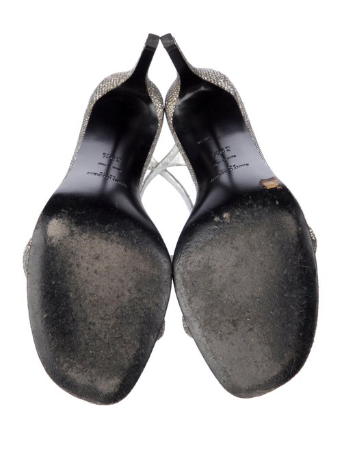 Saint Laurent Glitter Sandals