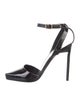 Saint Laurent Patent Leather Sandals