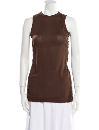 Saint Laurent 2023 Crew Neck Top