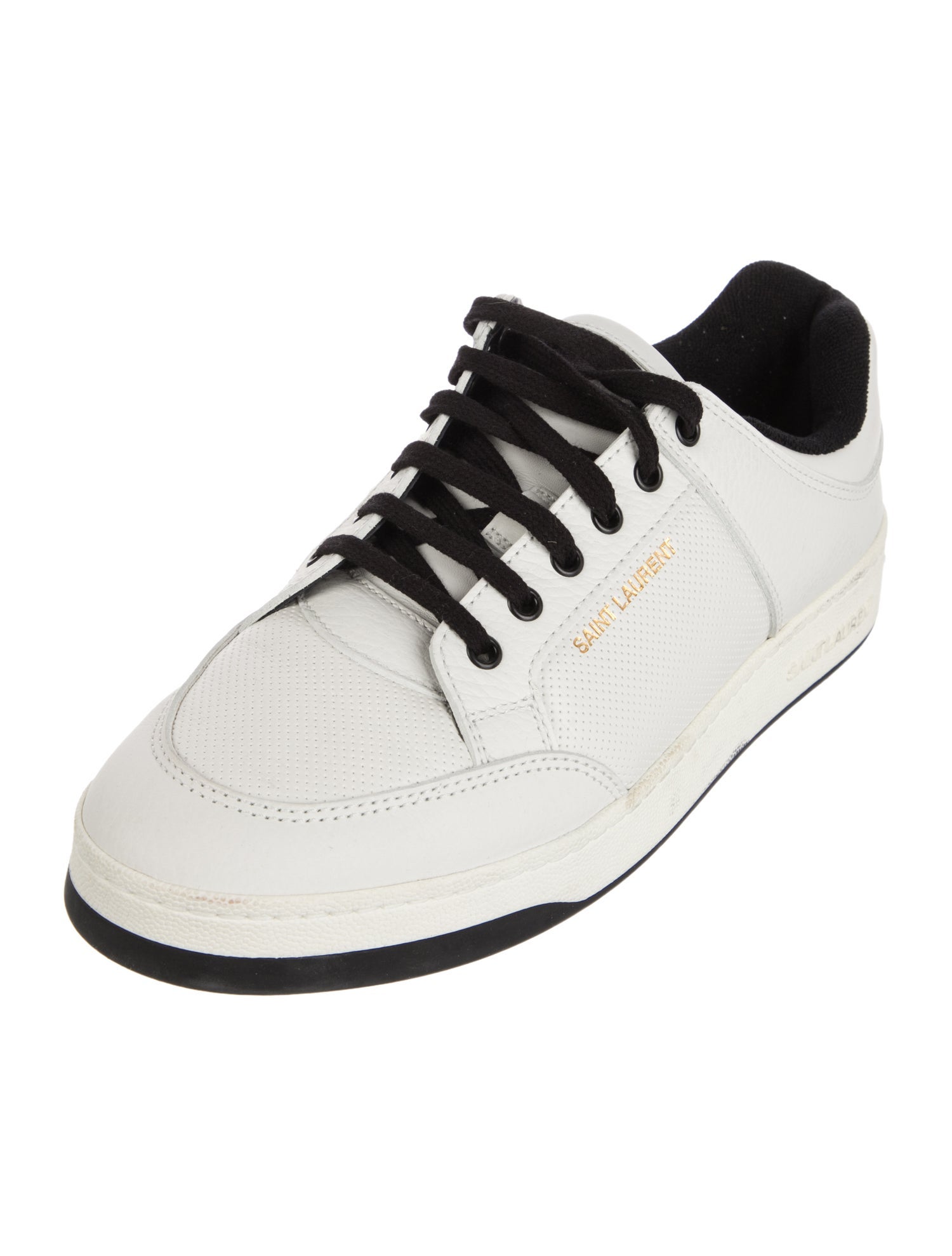 Saint Laurent Leather Sneakers