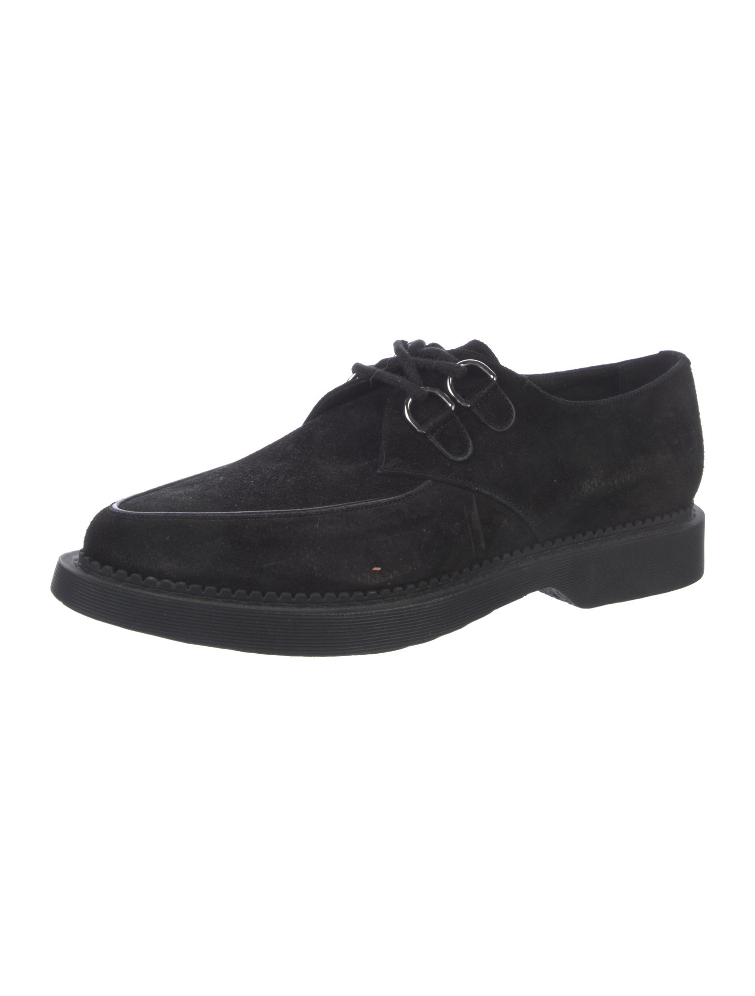 Saint Laurent Suede Derby Shoes