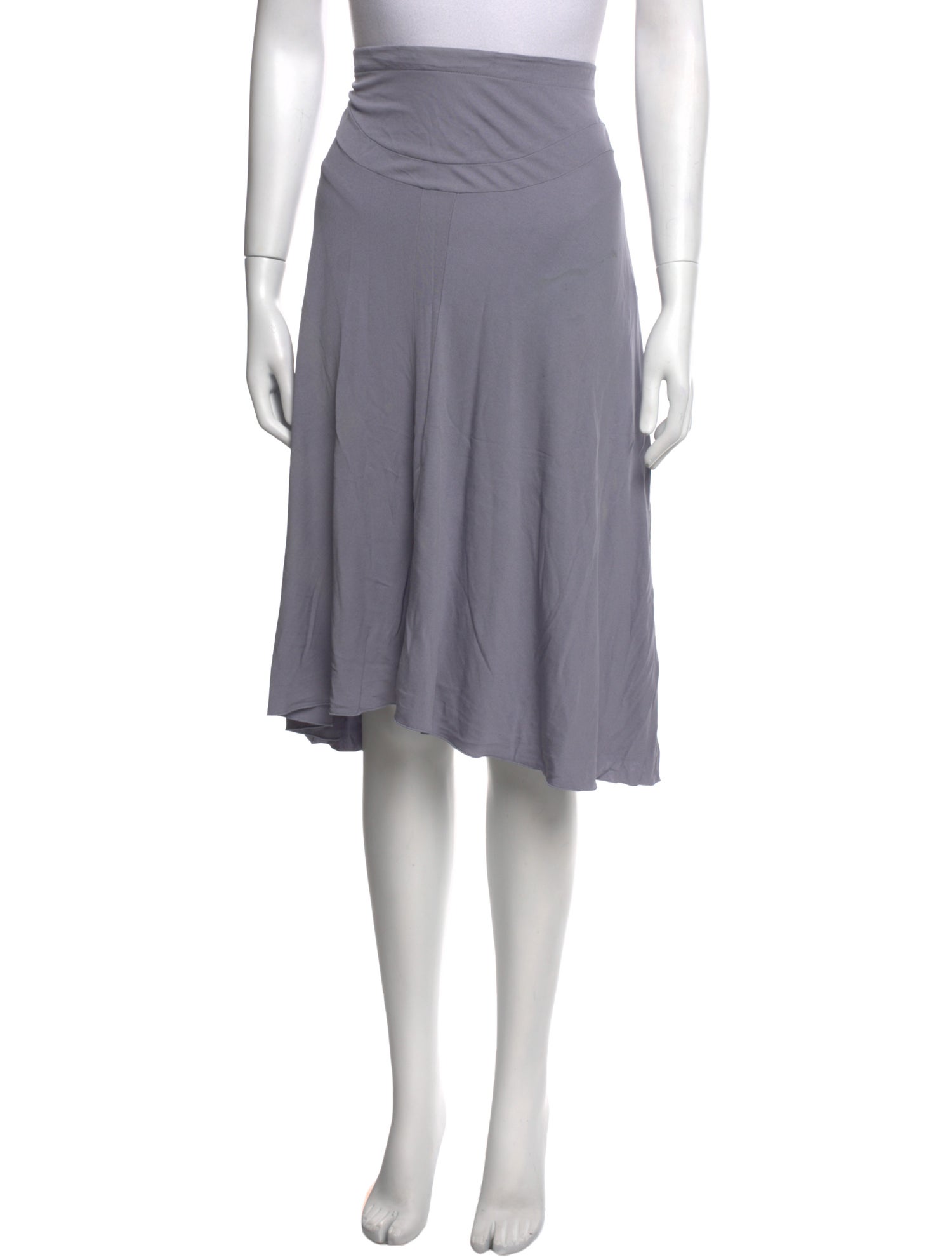 Saint Laurent Wool Knee-Length Skirt