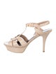 Saint Laurent Patent Leather T-Strap Pumps