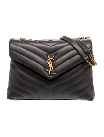 Saint Laurent Leather Cassandre 2022