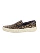 Saint Laurent Skate Animal Print Loafers