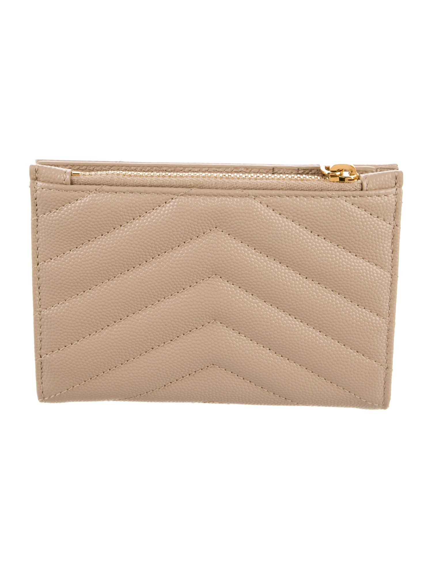 Saint Laurent 2022 Chevron Wallet
