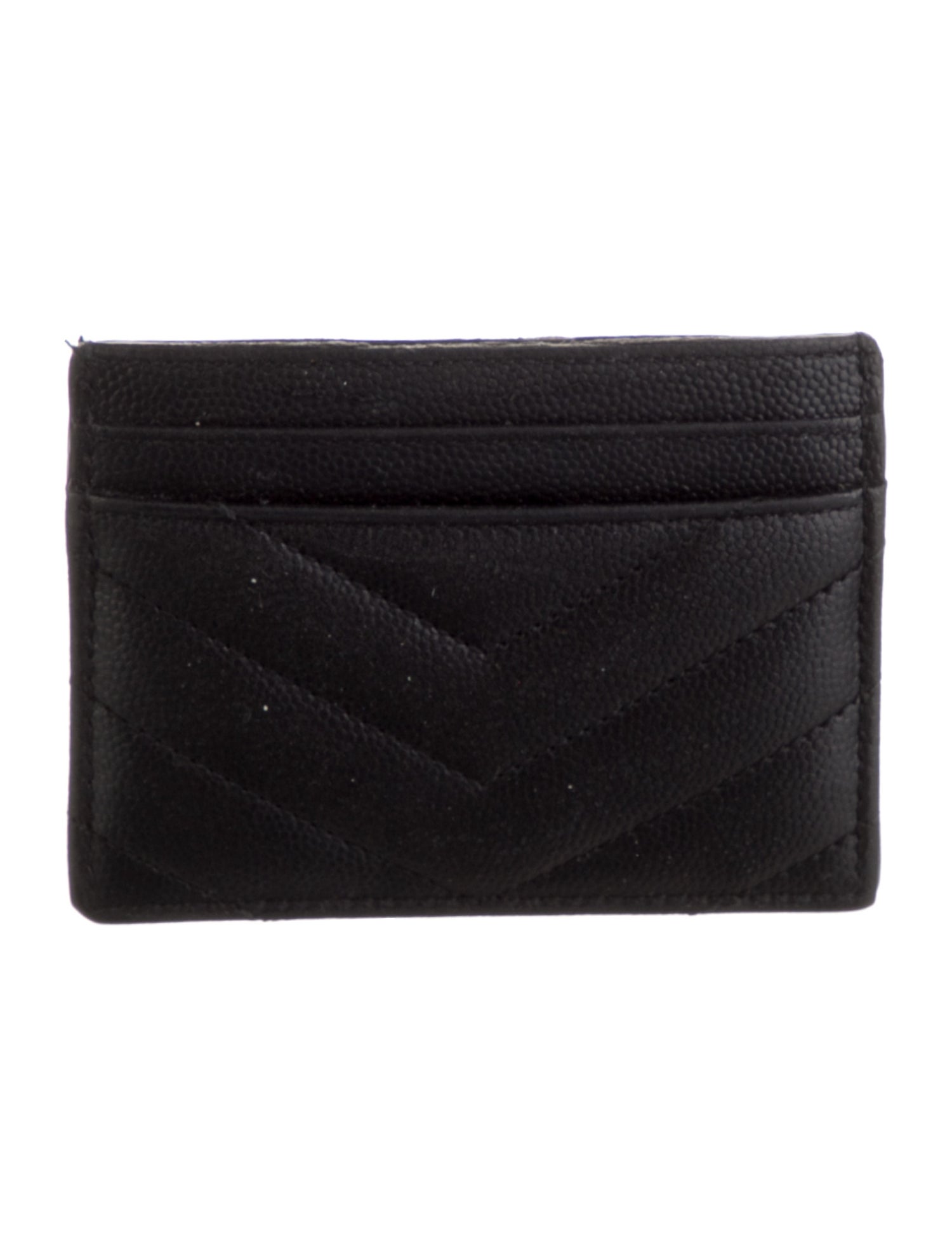 Saint Laurent 2022 Matelasse Monogram Cardholder Wallet