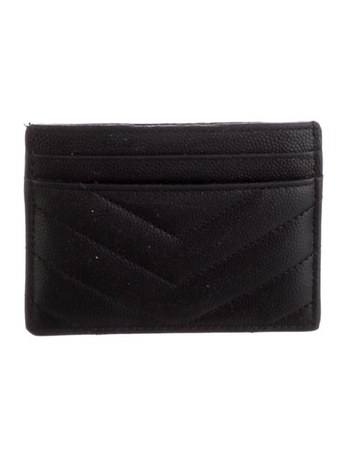 Saint Laurent 2022 Matelasse Monogram Cardholder Wallet