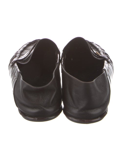 Saint Laurent Eel Skin Moccasins