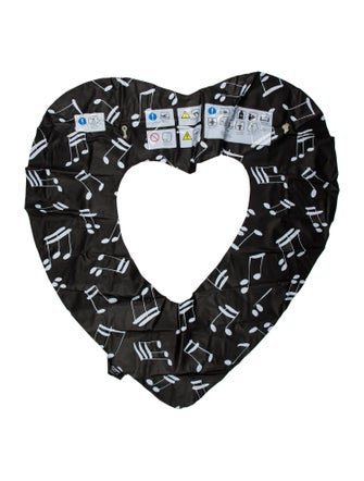 Saint Laurent x Floatie Kings Musical Note Heart Float