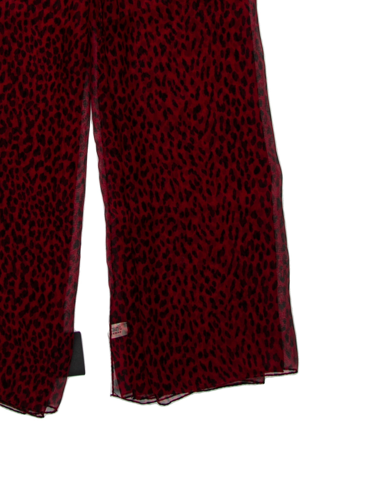 Saint Laurent Silk Printed Scarf w/ Tags